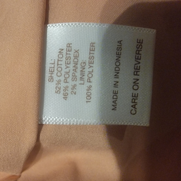 Eva Mendes NY&C Pink Jacquard Sleeveless Fit And Flare Mini Dress Size 16 - Picture 7 of 7